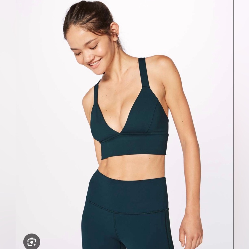 LULULEMON Sweat Your Heart Out Sports Bra